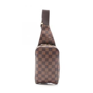 Louis Vuitton Geronimos Waist Bag/Body Bag, Coated Canvas, Damier Leather, Br...